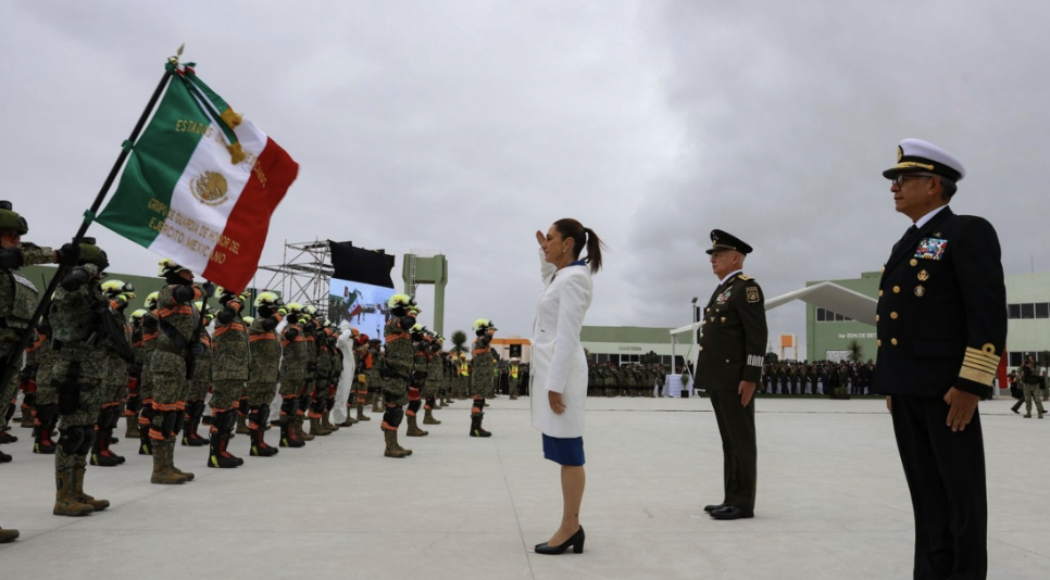 LOS MEXICANOS UNIDOS PODREMOS ENFRENTAR CUALQUIER ADVERSIDAD: SHEINBAUM